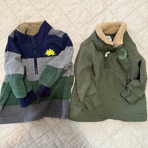 Carter's Baby half-zip fleeces